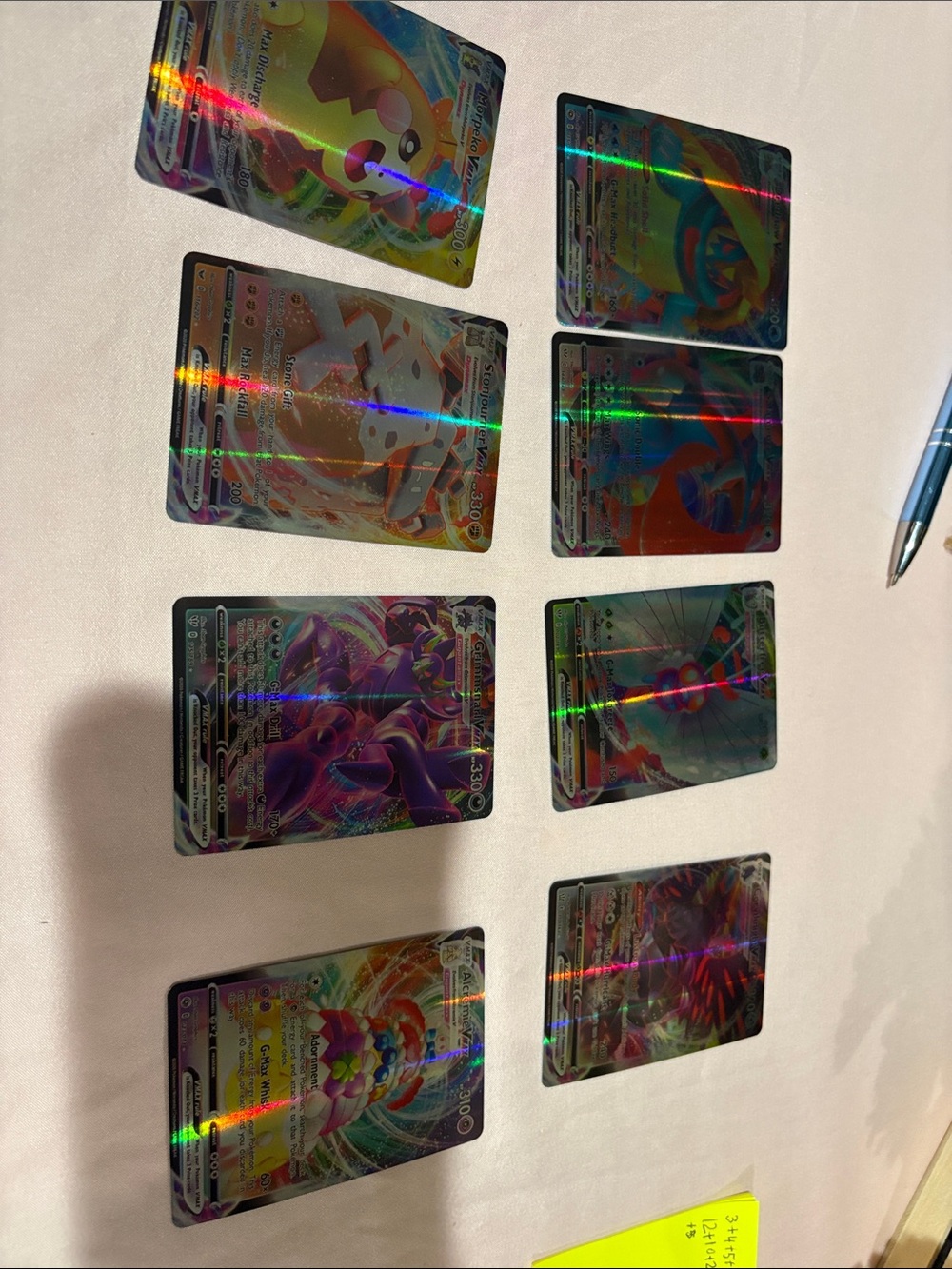 Pokemon Rainbow Holo Full-Art EX/GX Collection - Multicolor